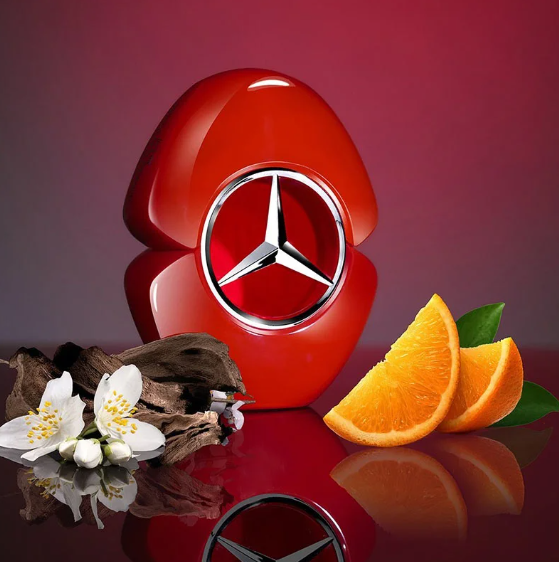 Mercedes Benz - Woman In Red