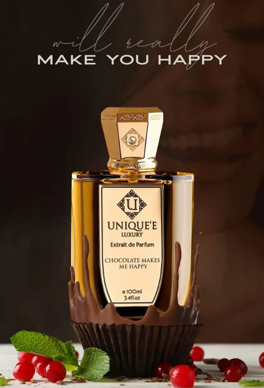 Unique'e Luxury - Chocolate Makes Me Happy