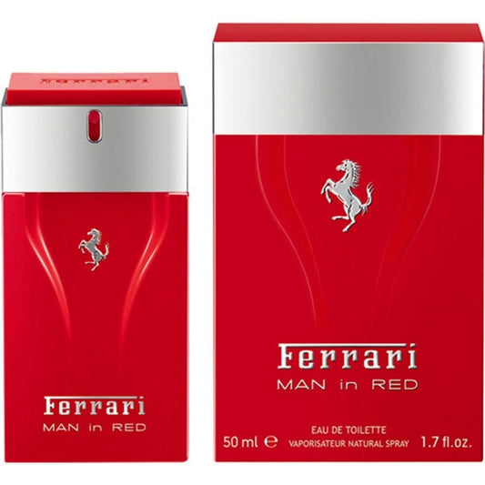 Ferrari - Man in Red Ferrari