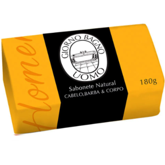 GIORNO UOMO - SABONETE EM BARRA AMARELO